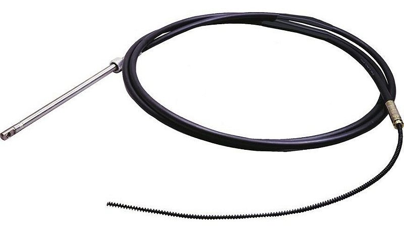 Cabo De Direção 13 Pés Para Caixa Teleflex Com Engate Rápido