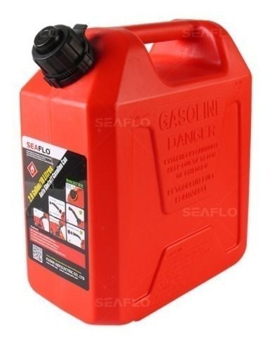 Tanque Galão De Combustivel 5 Litros Plástico Barco Lancha