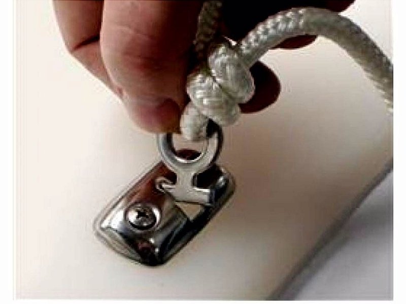 Apoio Fixo Para Defensa Em Aço Inox Excelente Acabamento