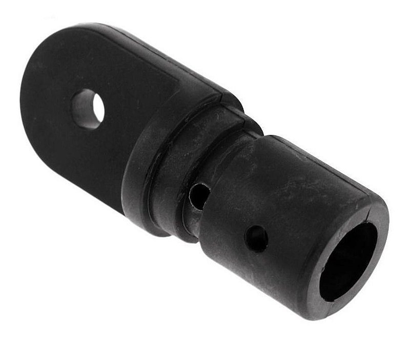 Ponteira Interna Em Nylon Preto 3/4 Pol Montagem De Toldo