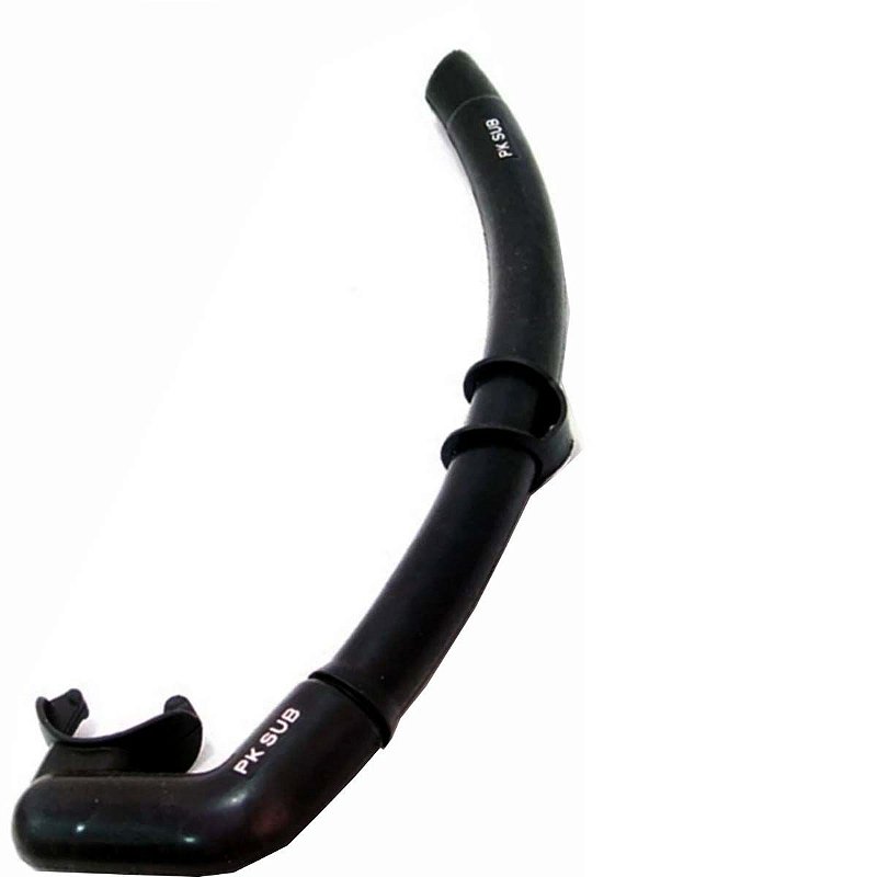 Snorkel Respirador Canudo Material Flexível Confortável Pk