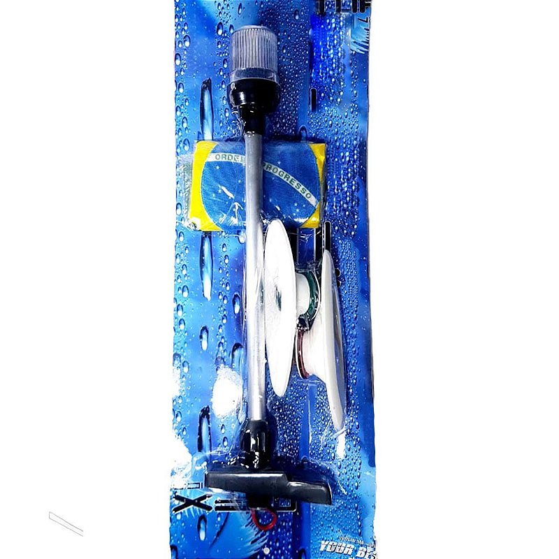 Luz De Navegação Bandeira Do Brasil Mastro E Alcançado Led