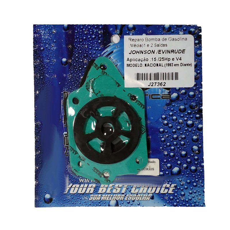 Reparo Bomba De Combustível Motor Popa Evinrude 15/25hp E V4