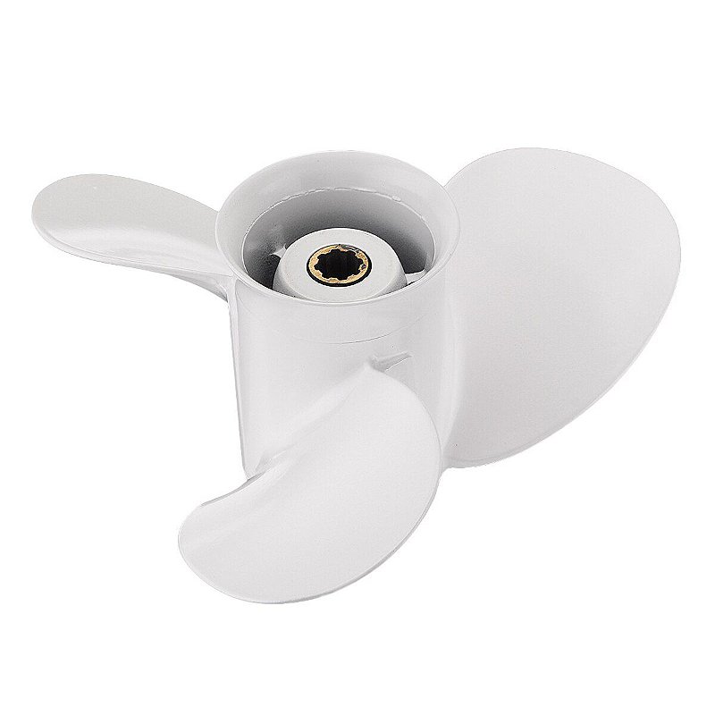 Hélice Motor De Popa Yamaha 25hp Passo 9-7/8x12 Pol Barco