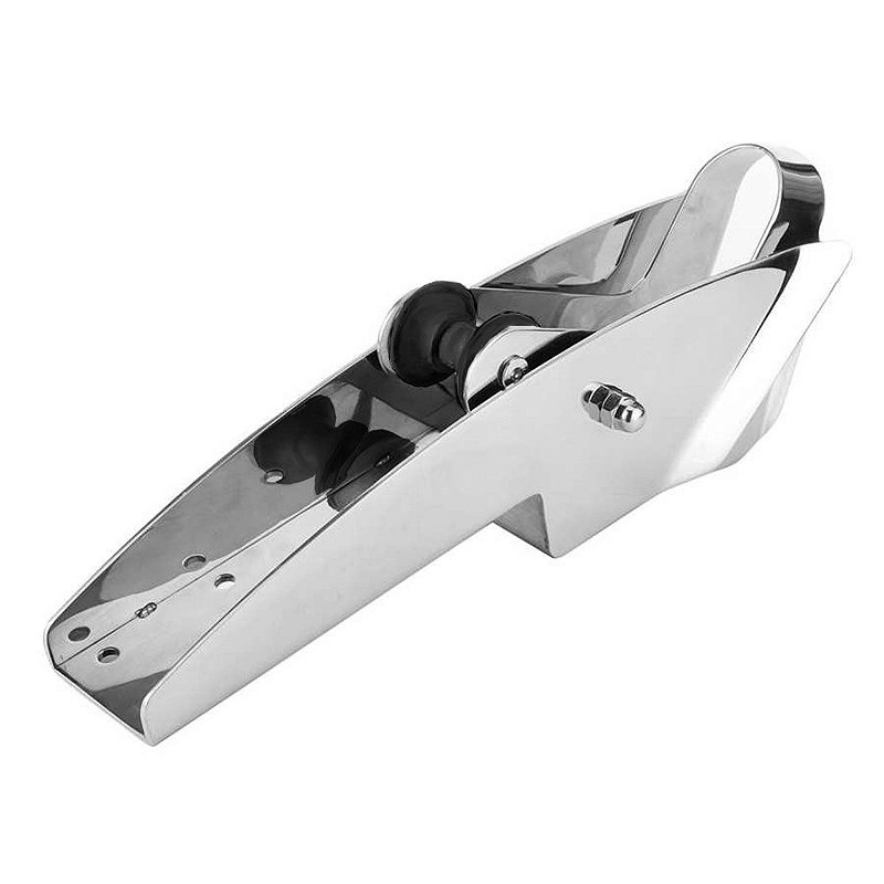 Suporte Lançador De Ancora Articulado Em Aço Inox Lancha