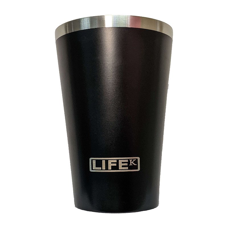 Caneca térmica Copo com parede dupla em aço inox sem tampa