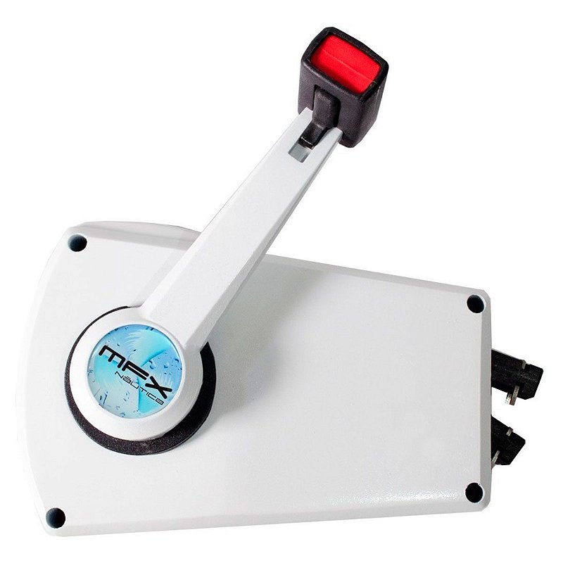 Manete De Comando Lateral Para Motor De Popa Lancha