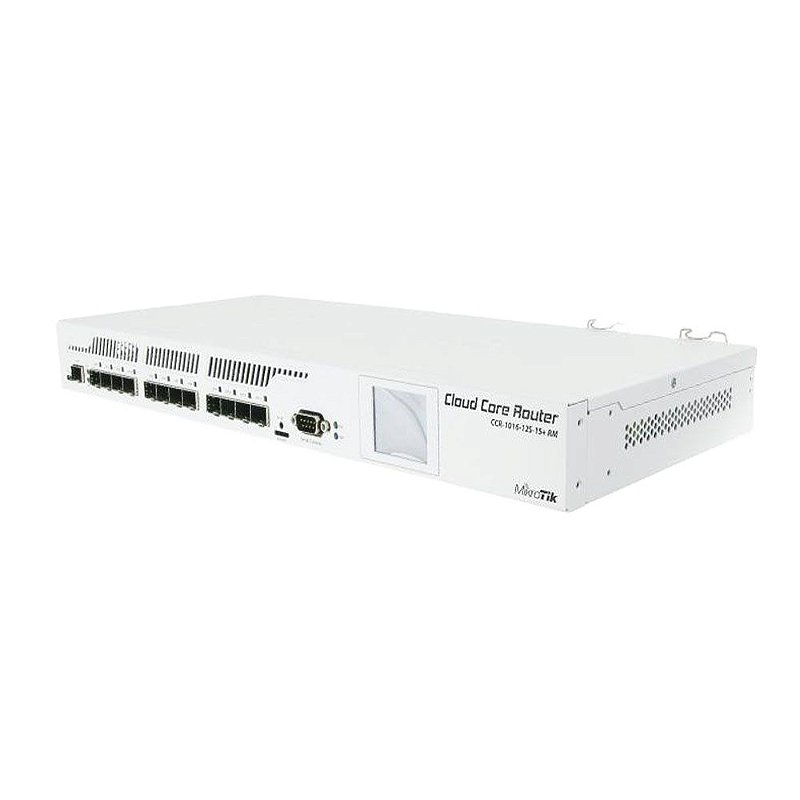 Roteador Mikrotik Cloud Core Router CCR1016-12S-1S+ L6 - Biostech Conecta