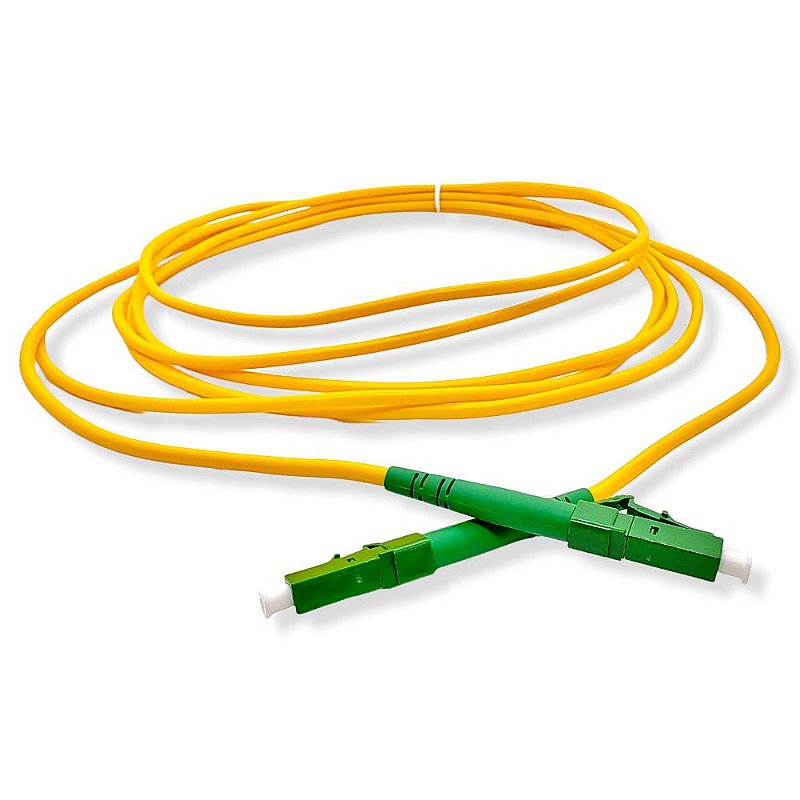 Patch Cord LC-APC LC-APC Single Mode 3.0MM 3M - Biostech Conecta