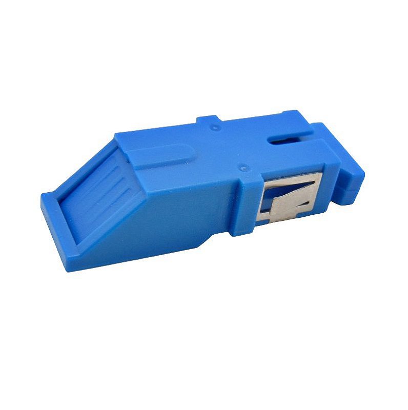 Acoplador Adaptador SC-UPC Simplex Push Azul JZ-7001-3W - Biostech Conecta