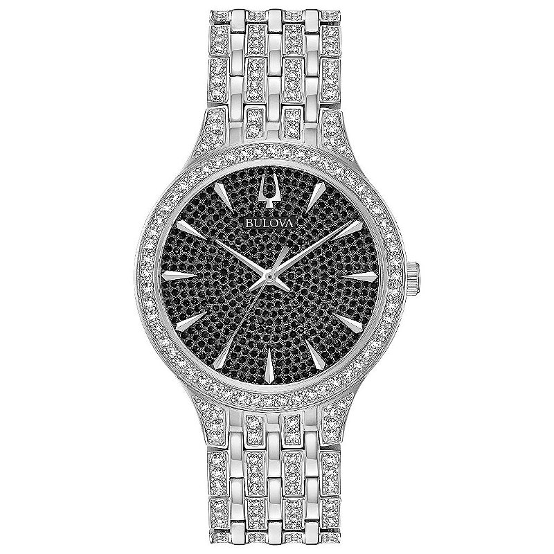 Rel gio Bulova Masculino Crystal Phantom de A o Inoxid vel com