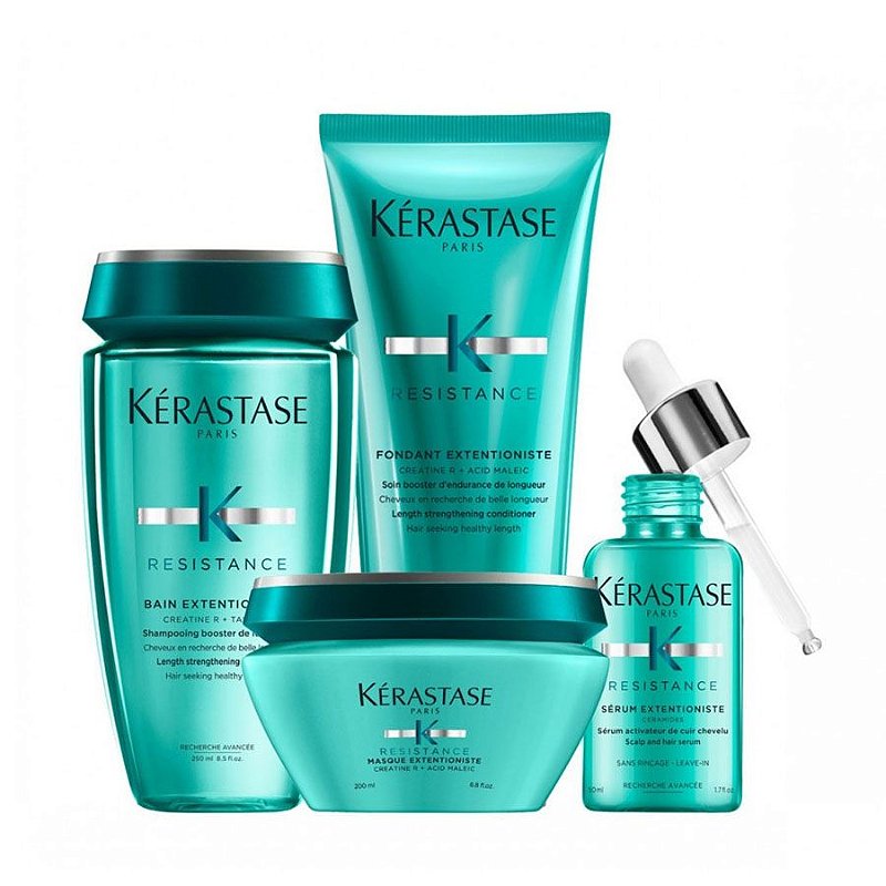 Kérastase Résistance Extentioniste Shampoo+Cond+Másc. +Sérum
