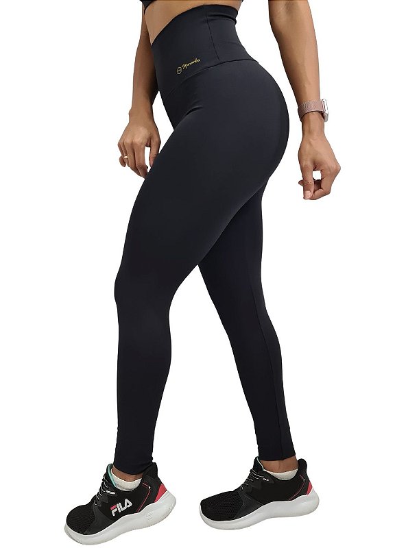 Legging fitness luxo madri white gold - Marombastorepb