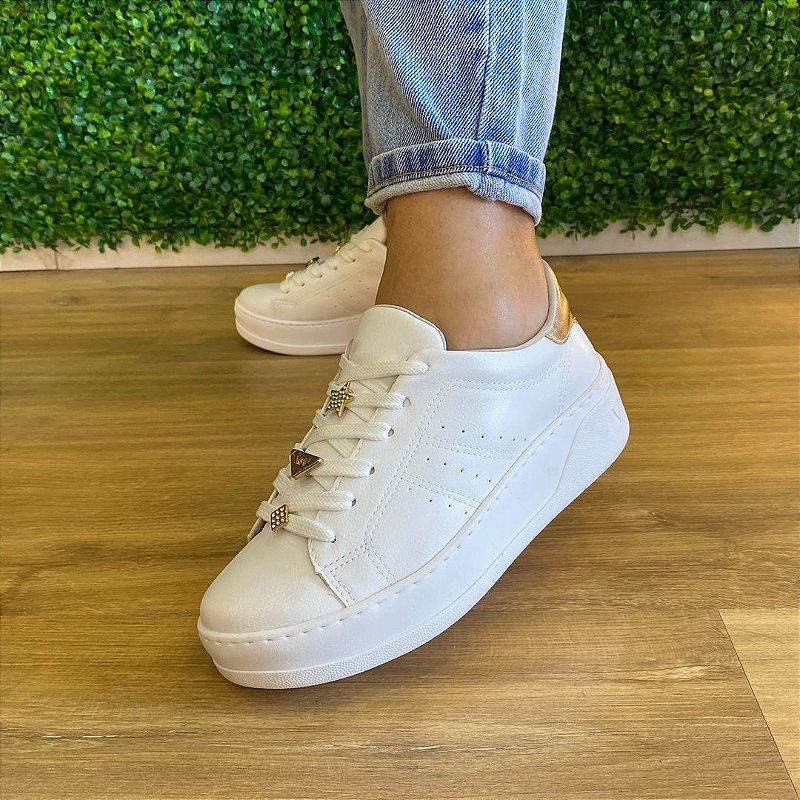 Via Marte Mercado Livre TÃªnis Branco Tênis Casual Feminino Via