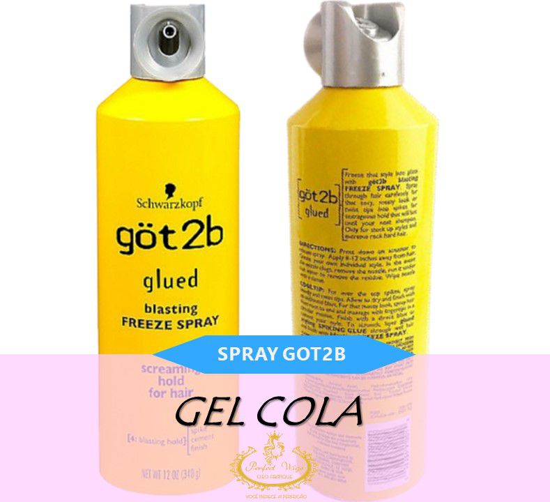 Spray Got2b - cola para Laces e Próteses - Perfect Wigs
