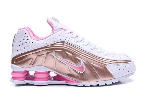 nike shox rosa claro