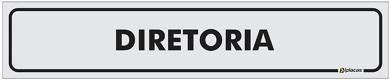 Placa Identificação - Diretoria - Iplacas Sinalização