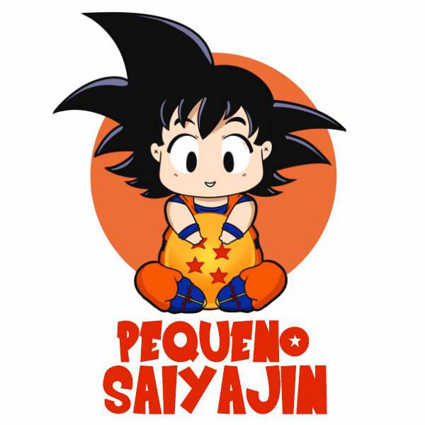 Desenho do goku pequeno