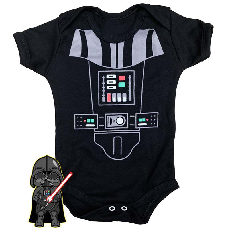 Body Bebe Star Wars Darth Vader Baby Dress Baby Dress Loja Especializada Em Moda Infantil