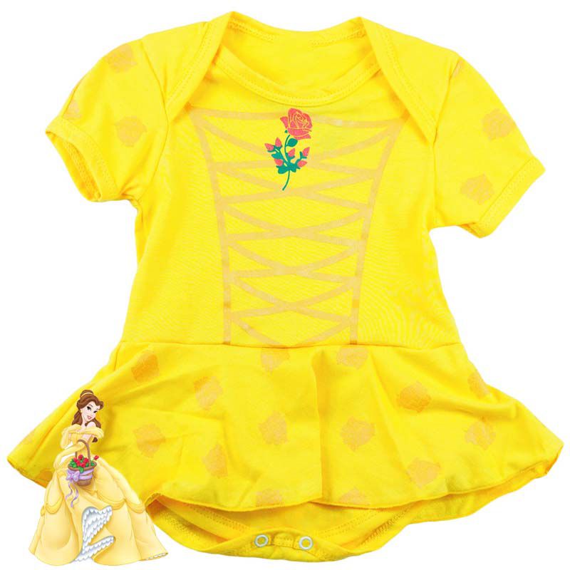 Body Vestido Bebê Luxo A Bela e a Fera | Baby Dress - Baby Dress - Loja  Especializada em Moda Infantil