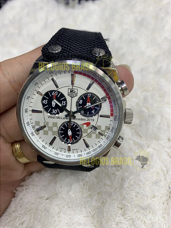 Tag heuer formula 1 pulseira de couro Clearance