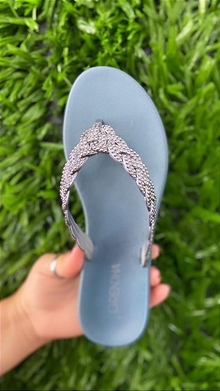 Chinelo Grendha Exuberante Azul - Santa Karmem Calçados - Sapatos, Botas,  Sandálias e muito mais!