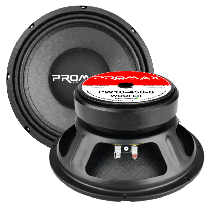 ALTO FALANTE PROMAX 10 PW10-8 450RMS - MCA AUDIO