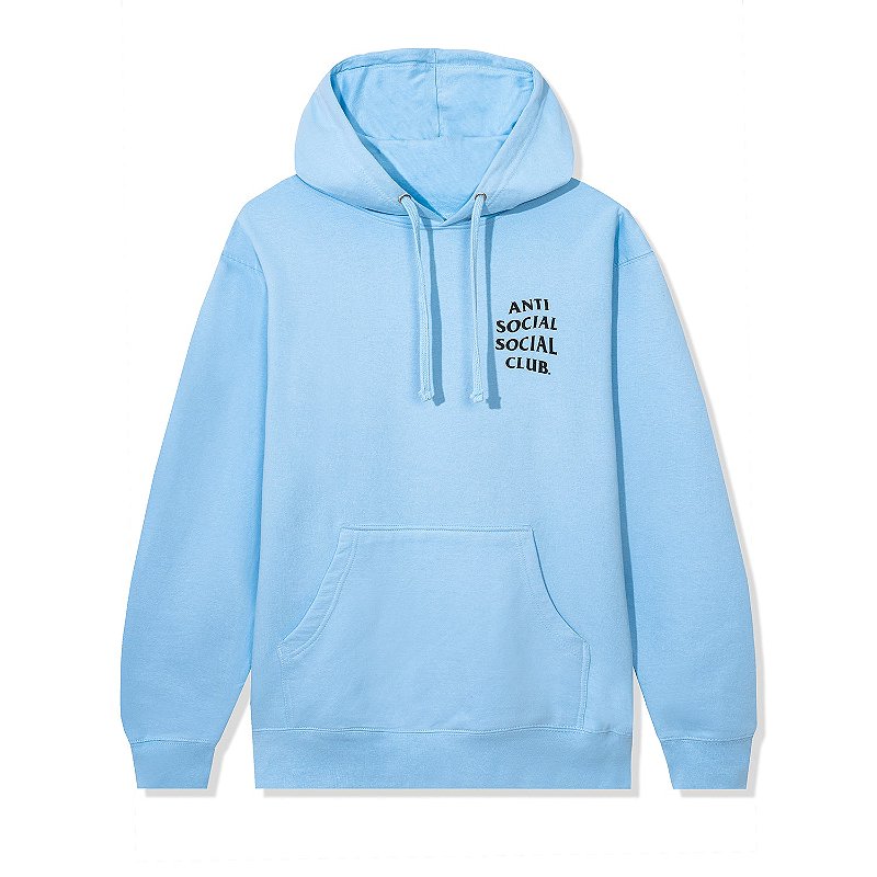 Anti Social Social Club Mind Games Hoodie Blue - Loro - Itens