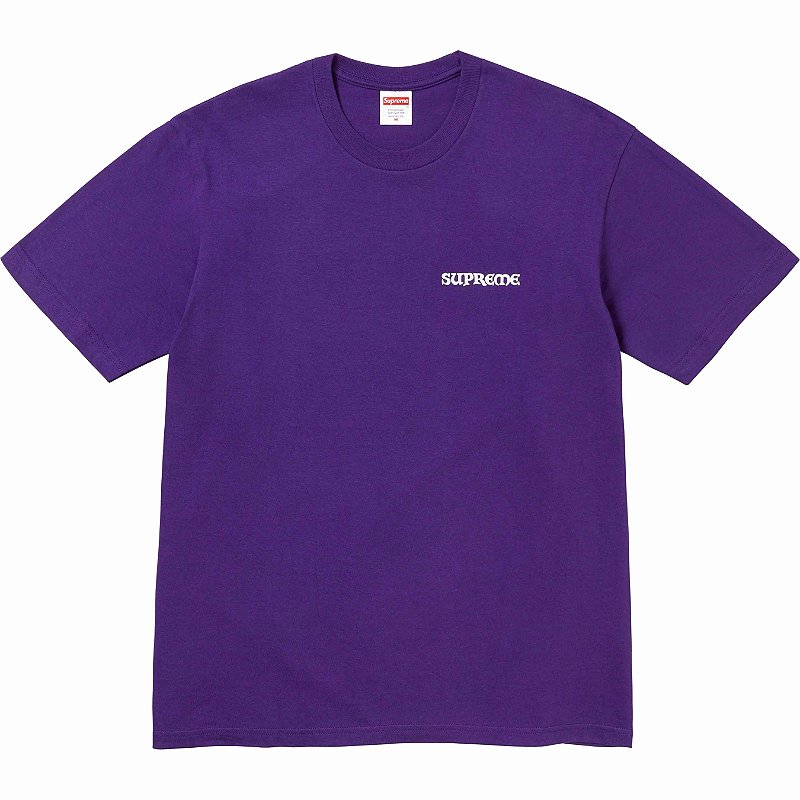 Supreme Camiseta Worship Roxa - Loro - Itens Exclusivos e Limitados