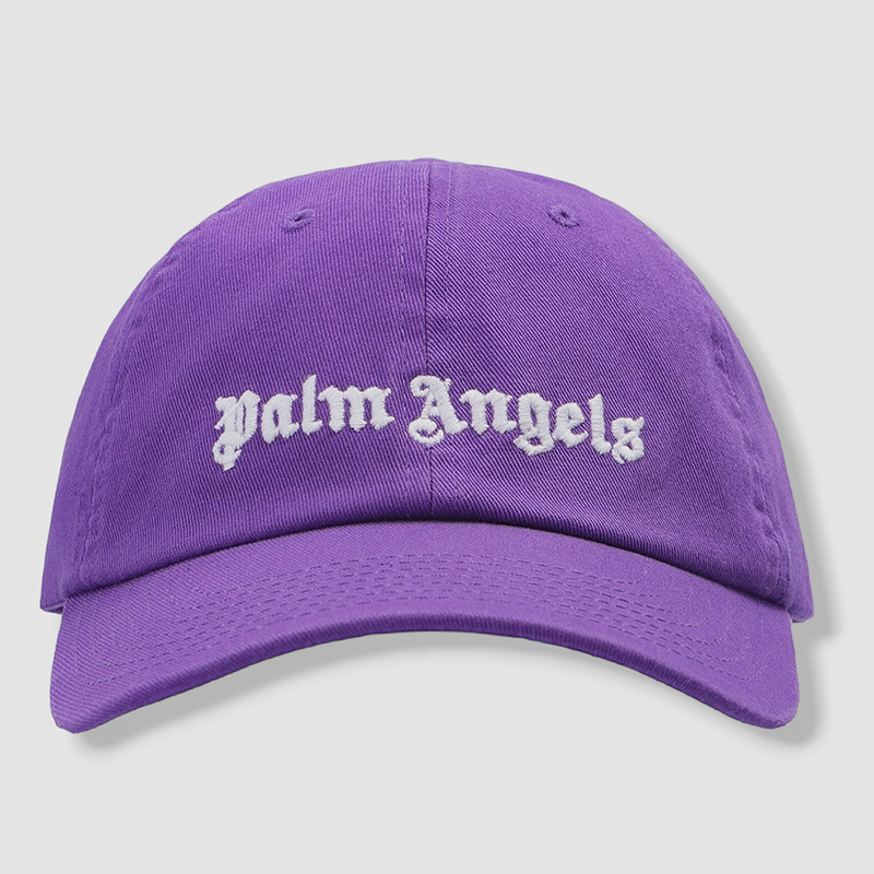 Palm Angels CALÇAS in Purple & Off White