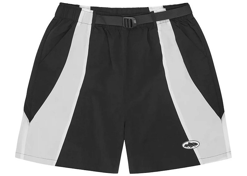 Corteiz Spring Shorts Black - Loro - Itens Exclusivos e Limitados