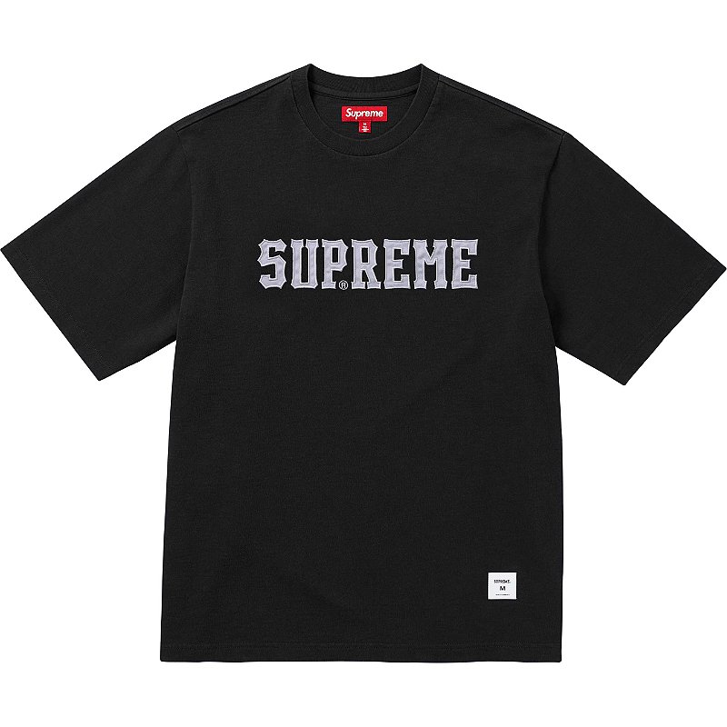 Supreme Twill Appliqué Polo Supreme Twill Appliqué Polo Twill Appliqué Polo - fall/winter 2025