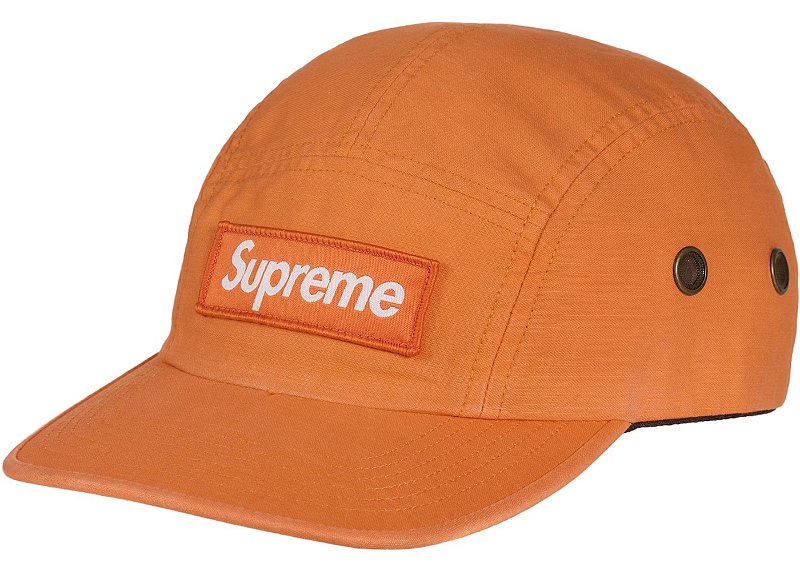 Supreme Military Camp Cap (FW24) Orange - Loro - Itens Exclusivos