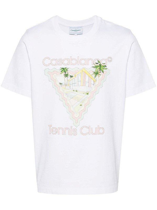 Casablanca Maison Reve Printed t-shirt White - Loro - Itens