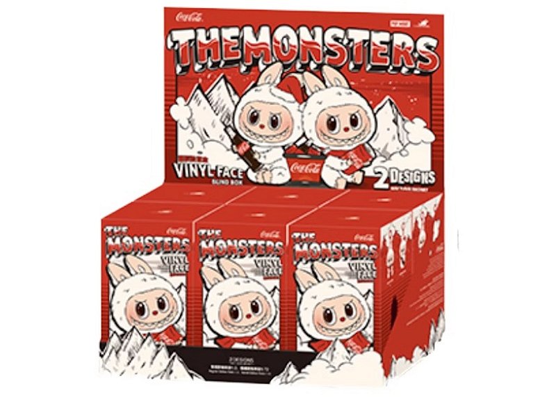 Pop Mart Labubu The Monsters Coca Cola Series Vinyl Face Sealed