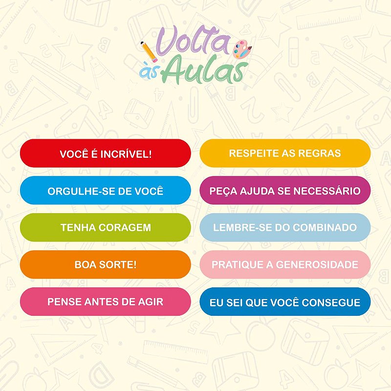 Etiquetas com frases motivacionais - caligrafia/mini em Promoção na  Americanas