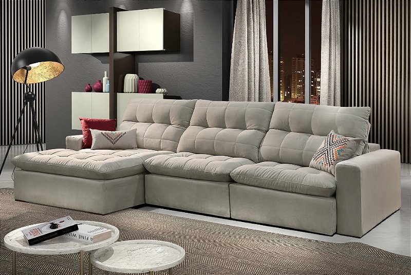 Sofá Santo Decora Interiores Loja de móveis BH, AV Silviano Brandão