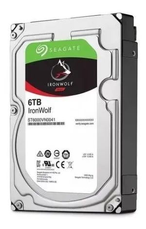 HD SATA 6TB SEAGATE NAS IRONWOLF - SKINA INFORMÁTICA