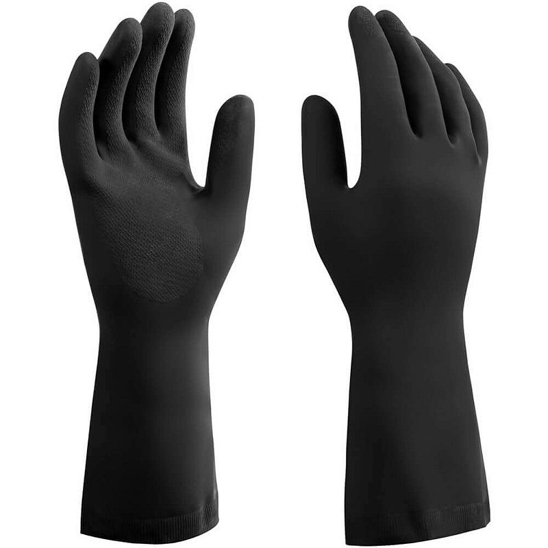 Luva Latex Mucambo Preta - Montibeler Equipamentos de Segurança