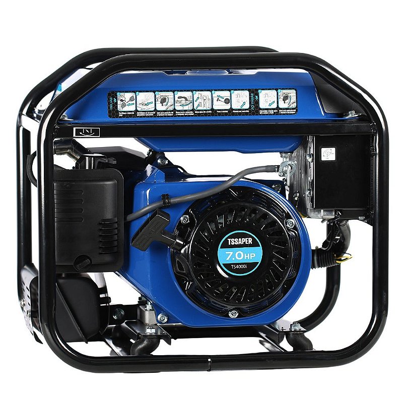 Gerador de Energia a Gasolina Inverter 3,75kVA 220v 4t Tssaper