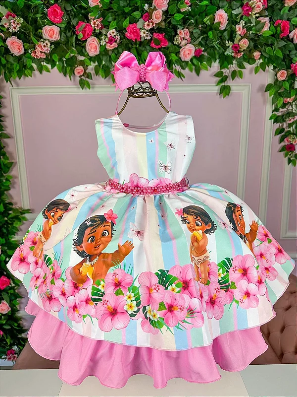 Vestido tematico cheap moana baby