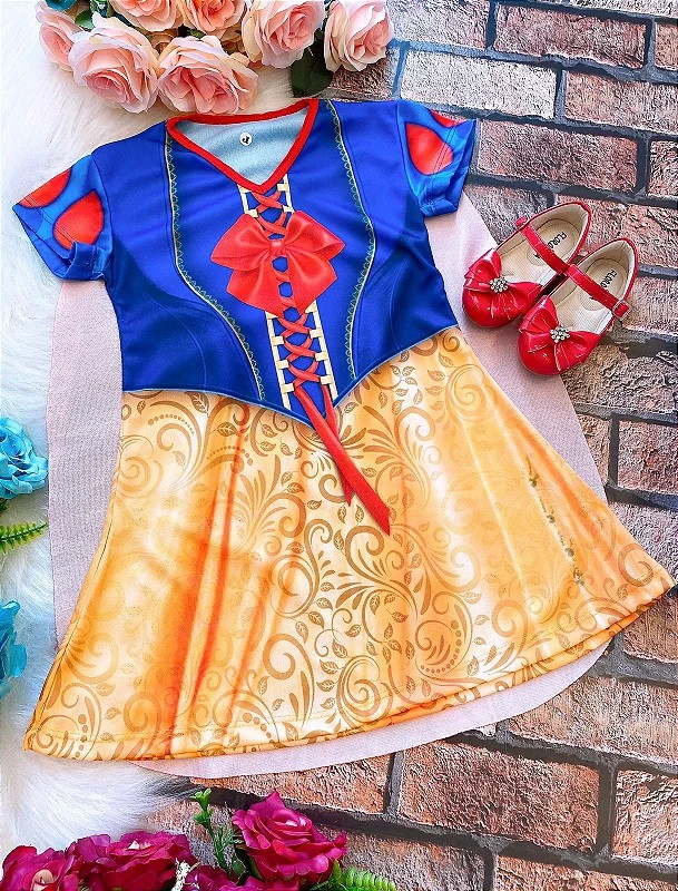 Vestido Jardim Encantado Princesa Sofia Rapunzel De Festa - R$ 78,98