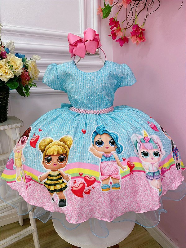 Vestido lol store infantil