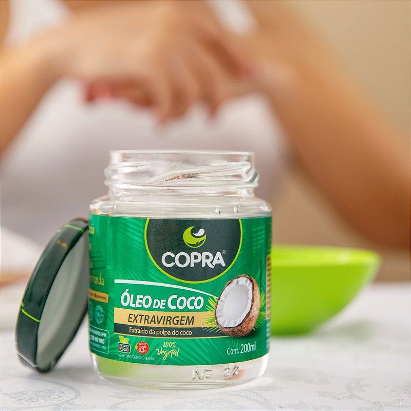 Óleo de Coco extra Virgem - 200ml - Copra - Empório Leve