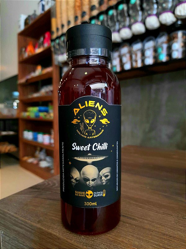 Geleia de Pimenta 300ml - Aliens Sweet Chilli Suave - Empório Leve