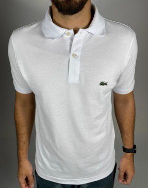 camisa polo branca basica