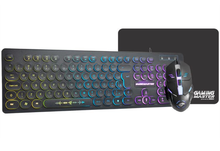 Kit Gamer (Teclado, Mouse e Mouse Pad) Gaming Master - KM76 + MOD7