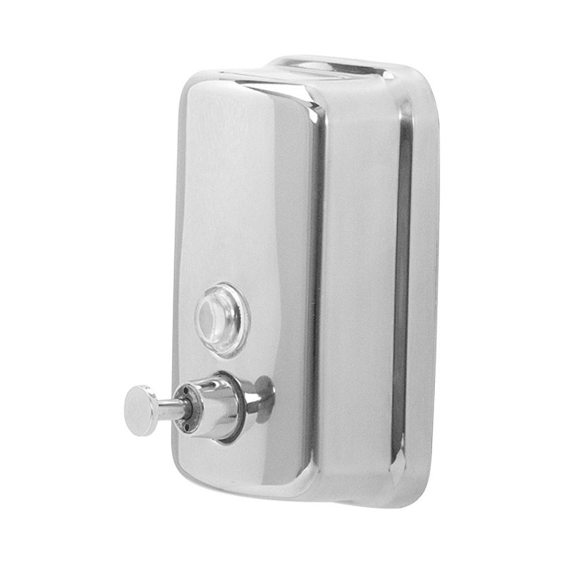 Saboneteira Dispenser Sabão Álcool Gel Líquido Inox 500 ml