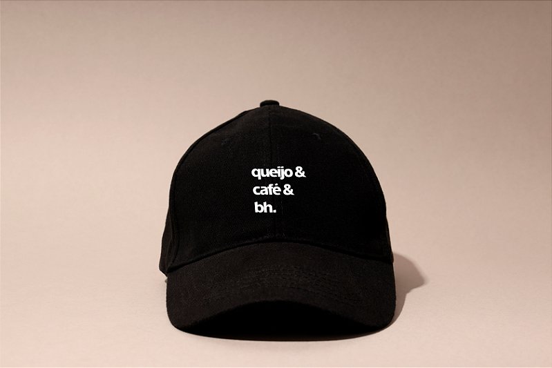 Boné Queijo, café e BH.
