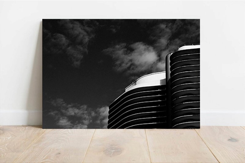 Placa "Linhas e Curvas"